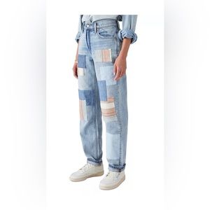 Lucky Brand Patchwork Jeans